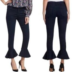 Frame  denim Le Skinny De Jeanne Flare Bottom black size 27